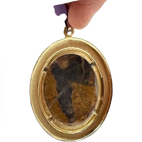 Tigers Eye Pendant - Costume Jewelry - Faux Stone - Picture 7 of 12